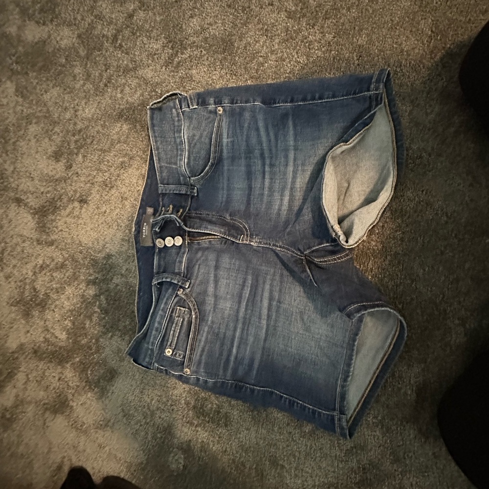 Denim Blue Women's Shorts